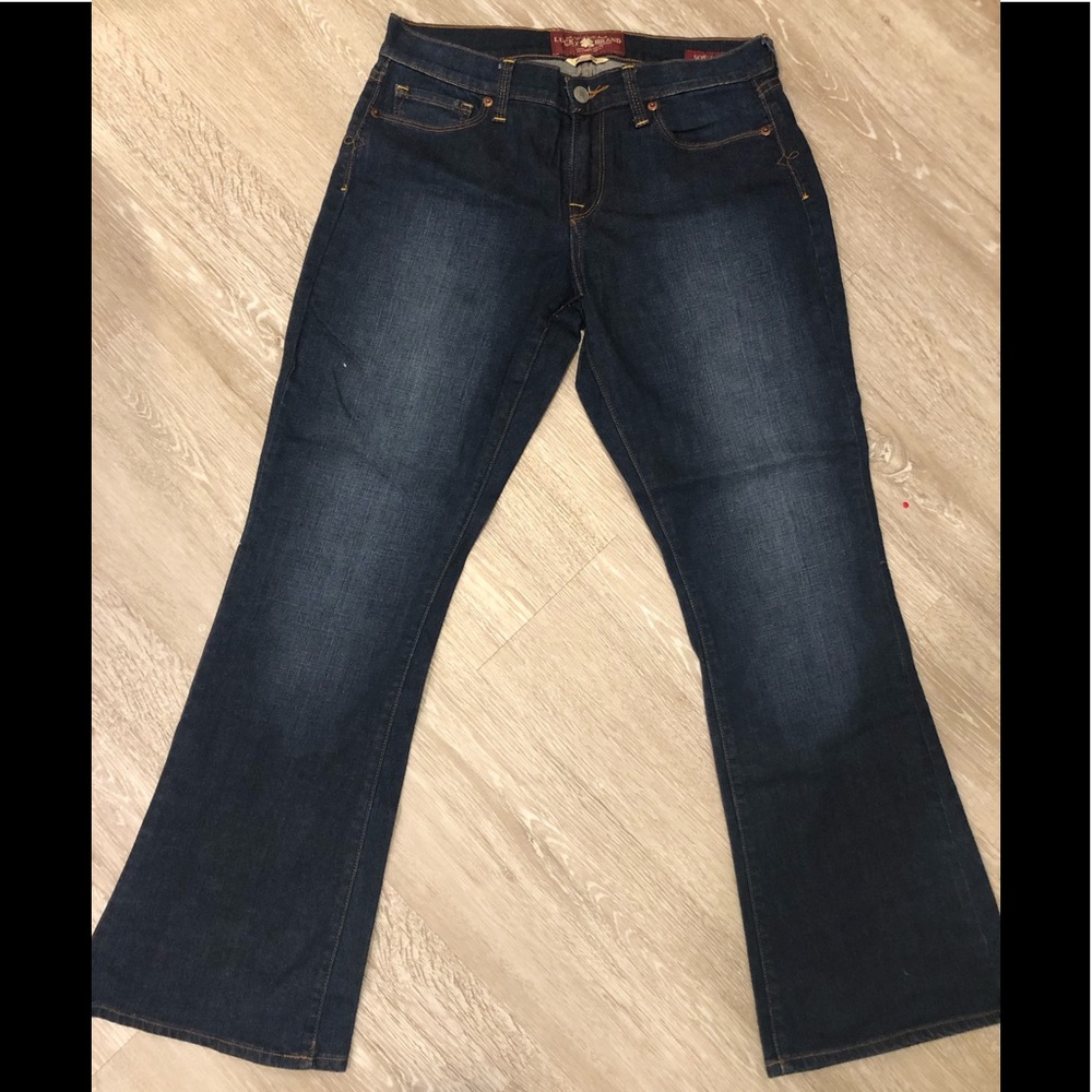 NEW Lucky Brand Sophia Boot Cut Jeans 8/29A